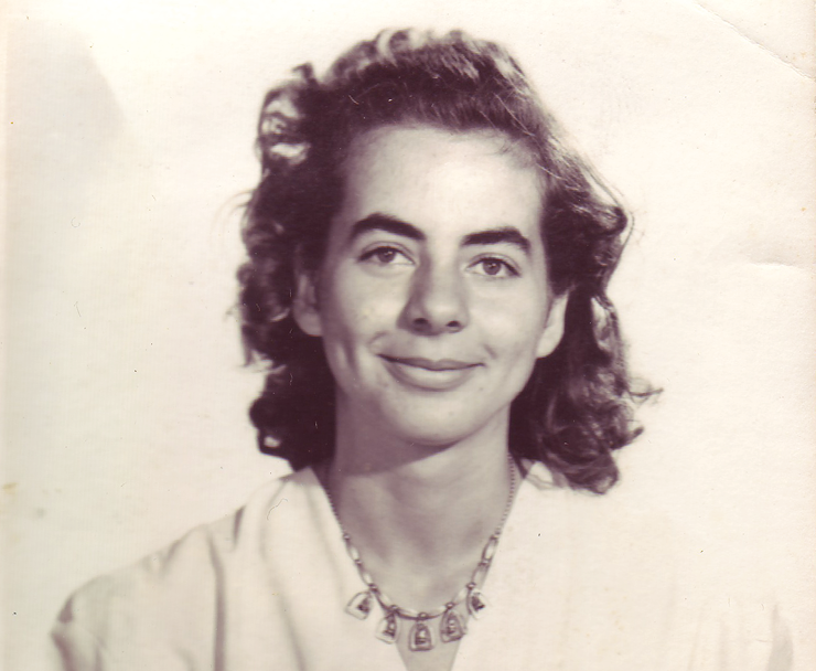 Carolyn <b>Ruth Hollingshead</b>, age 16, new graduate of Punahou Academy - B-CarolynGrad